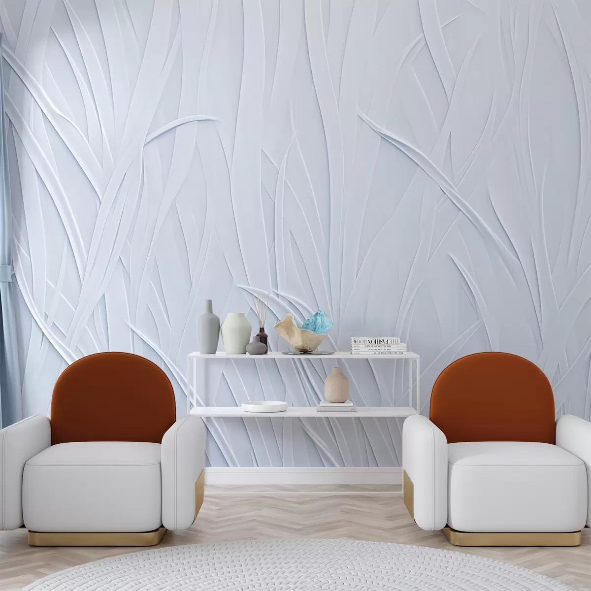 wall murals Закривљене линије w03985v1