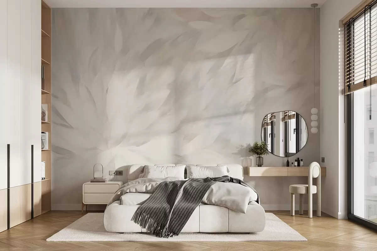 wall murals Цвеће у стилу меких потеза w03986