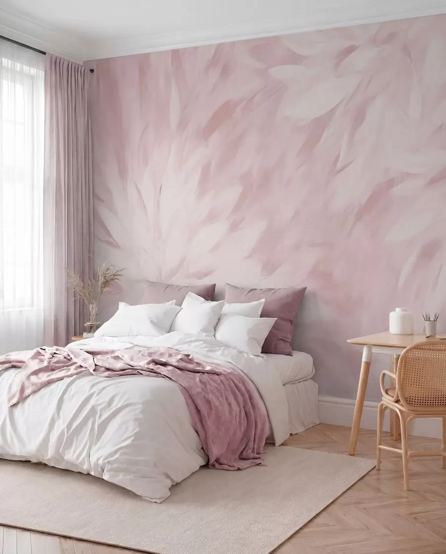wall murals Цвеће у стилу меких потеза w03986v1