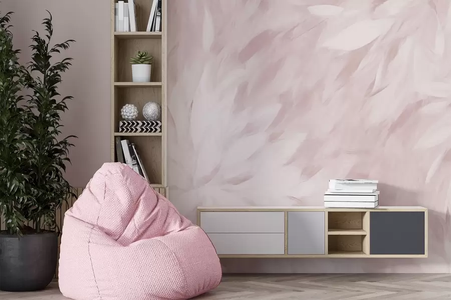 wall murals Цвеће у стилу меких потеза w03986v1