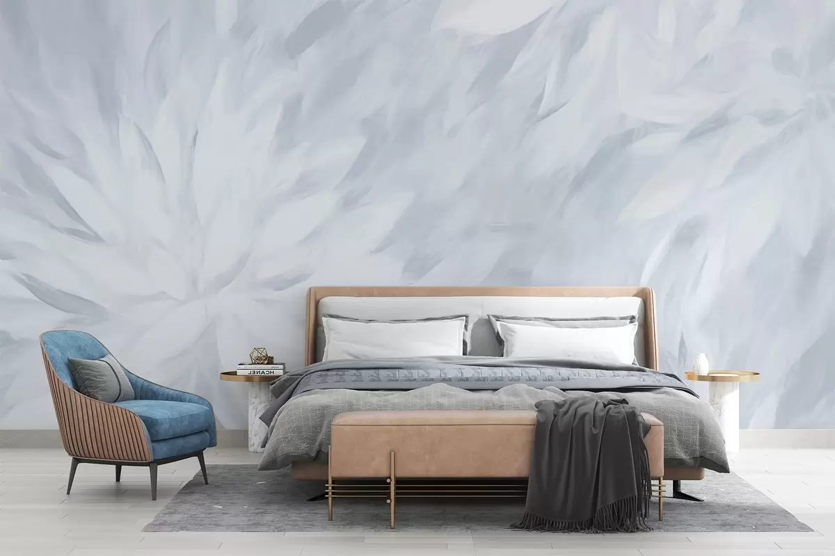 wall murals Цвеће у стилу меких потеза w03986v3