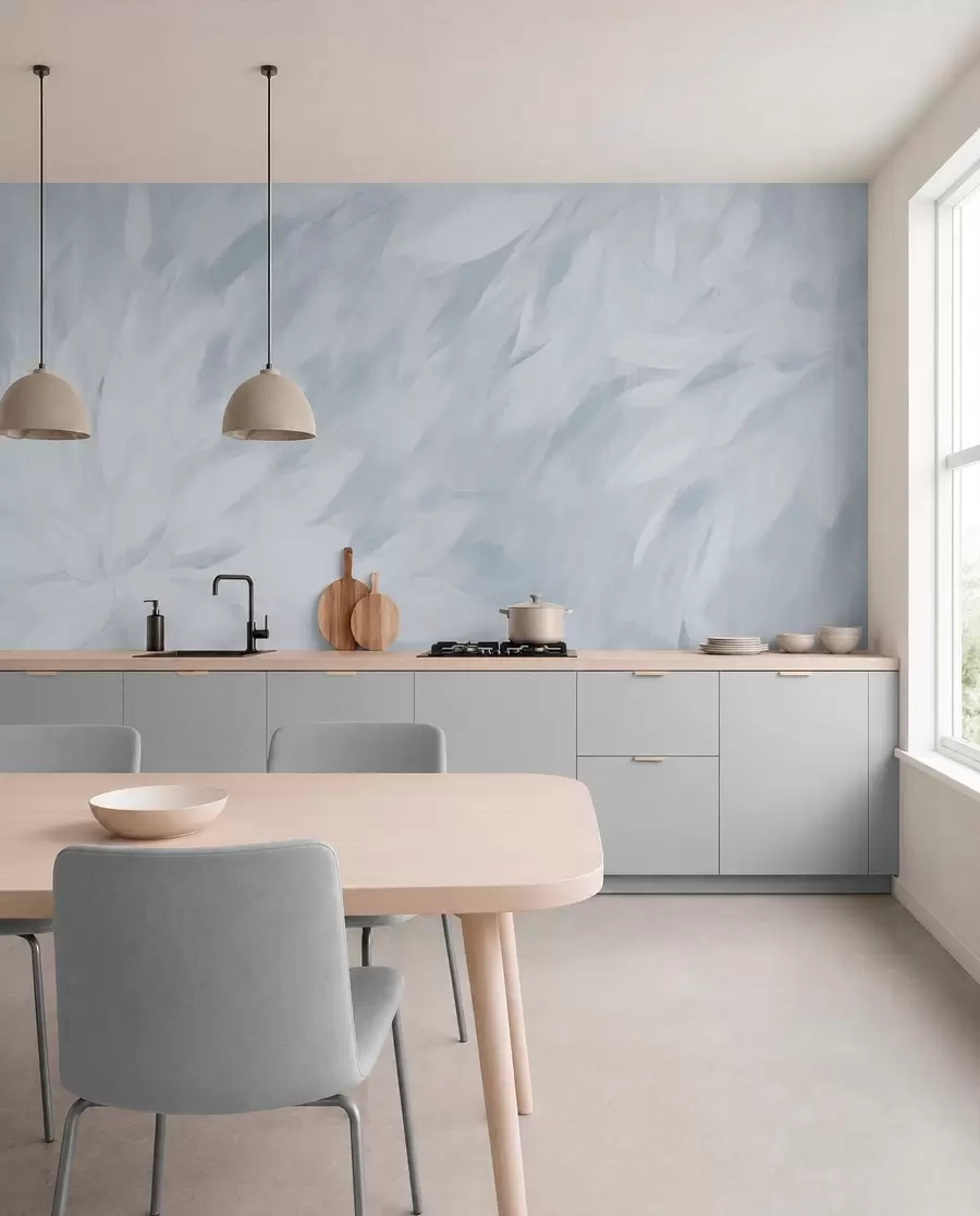 wall murals Цвеће у стилу меких потеза w03986v3