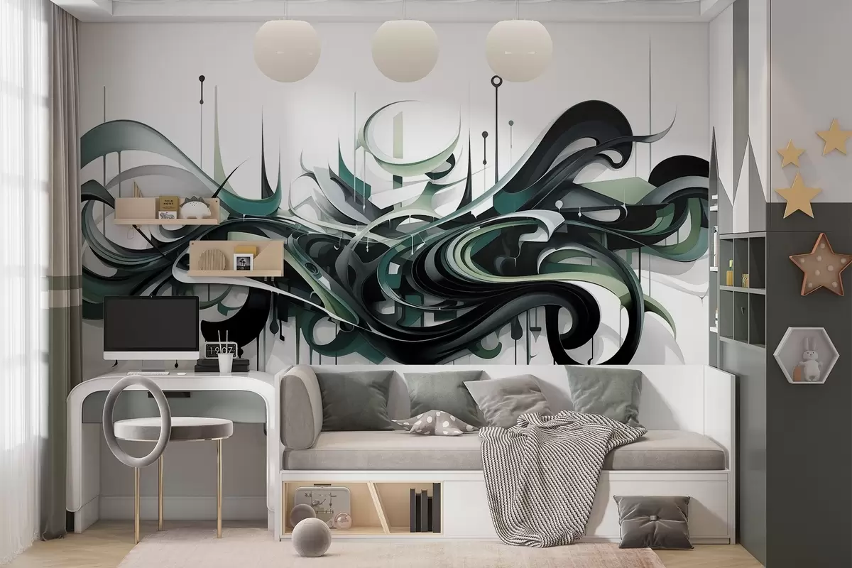 wall murals Графичка композиција w04038v3