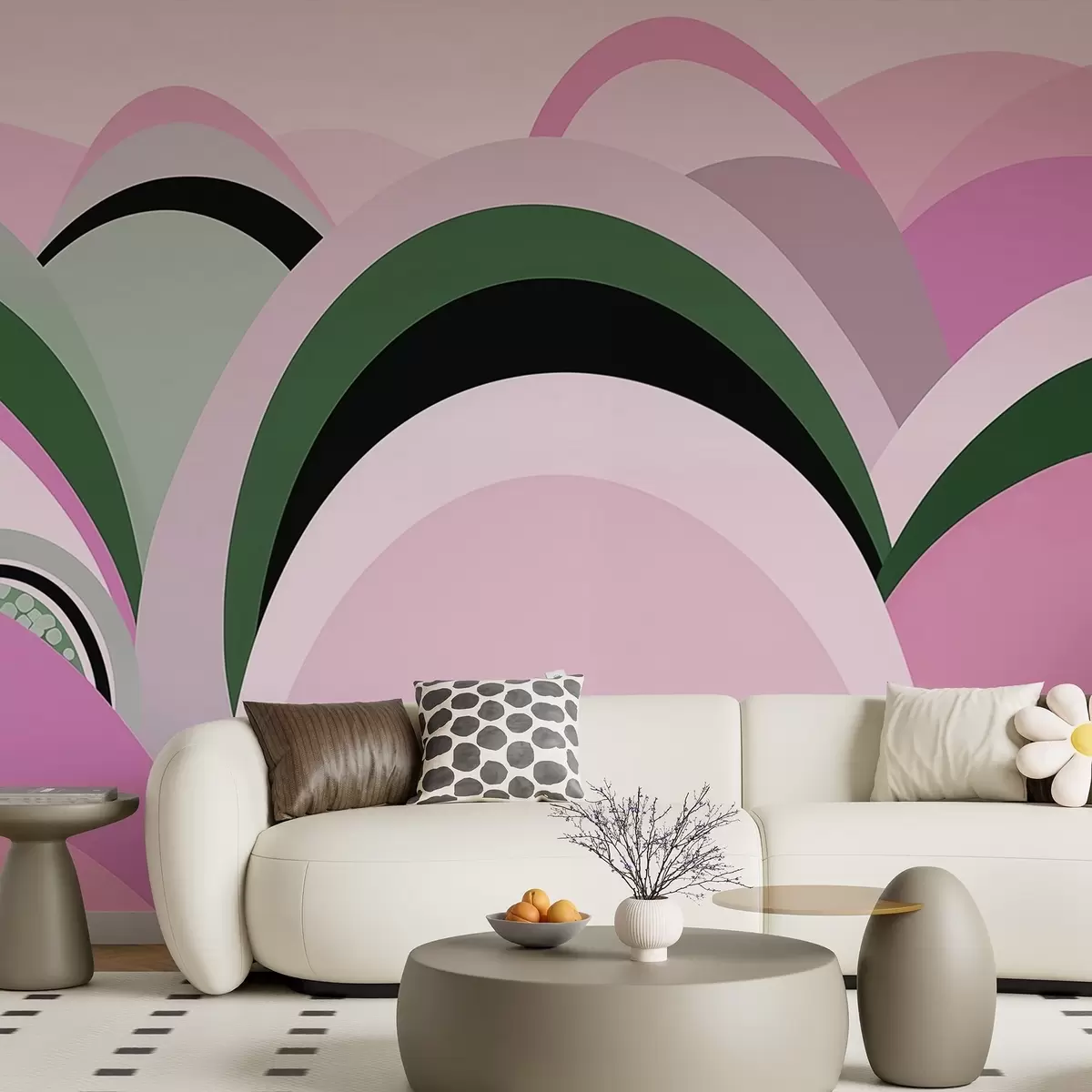 wall murals Апстрактни лукови w04021v2