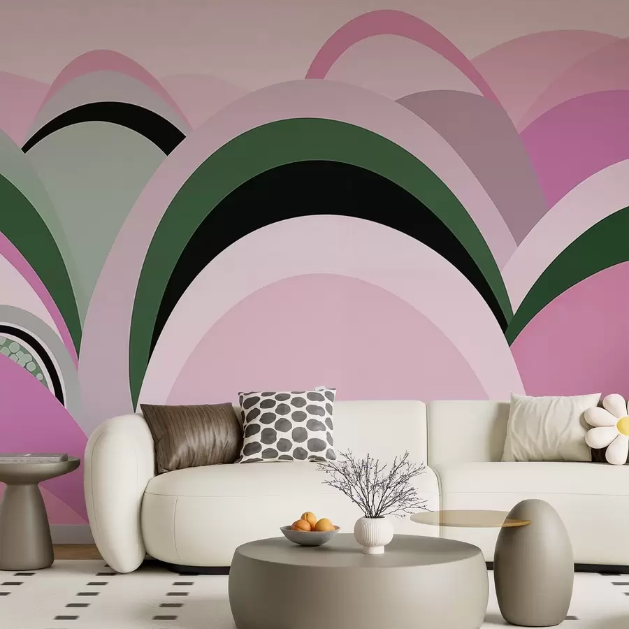 wall murals Апстрактни лукови w04021v2