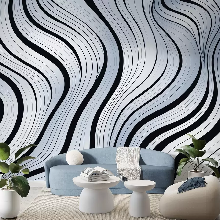 wall murals Апстрактни таласи w04022v1