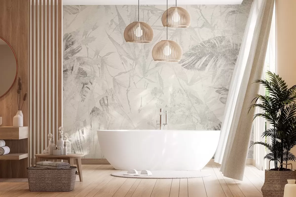 wall murals Цветна апстракција у гранџ стилу са имитацијом абразије w03926