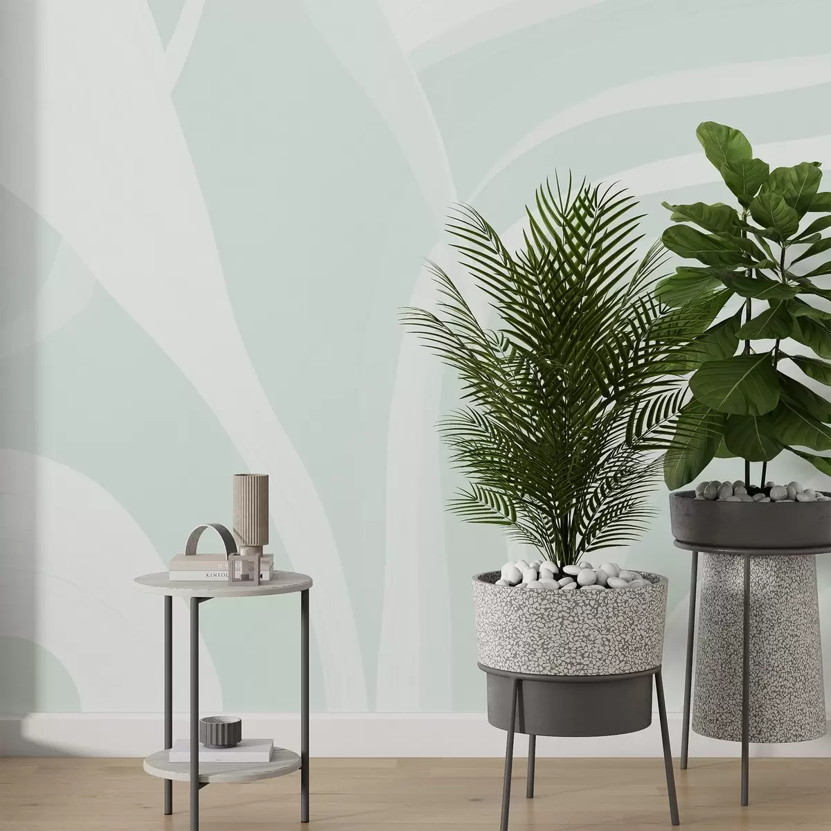 wall murals Меке линије w04041v2