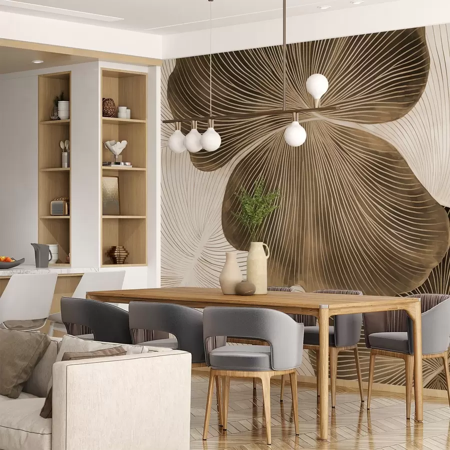 wall murals Глатки обрасци w04042v1