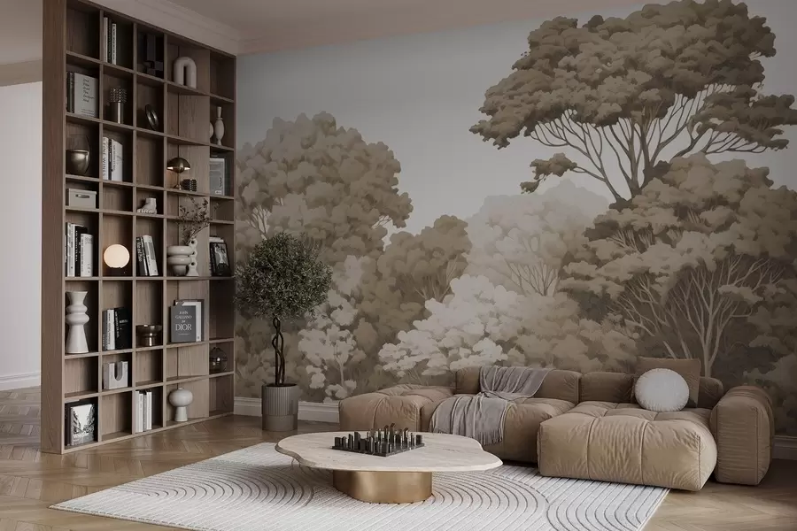 wall murals Шумске круне w04044v1