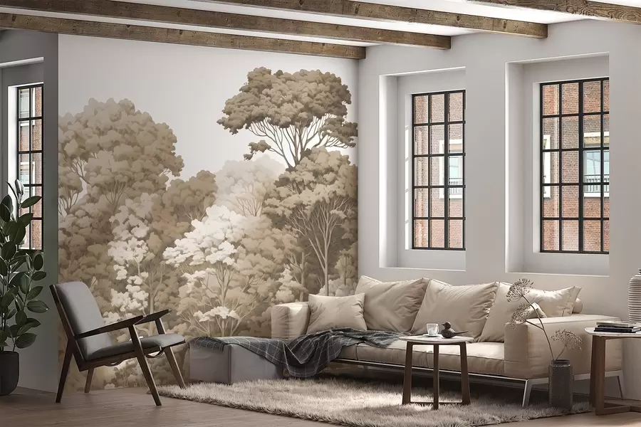 wall murals Шумске круне w04044v1