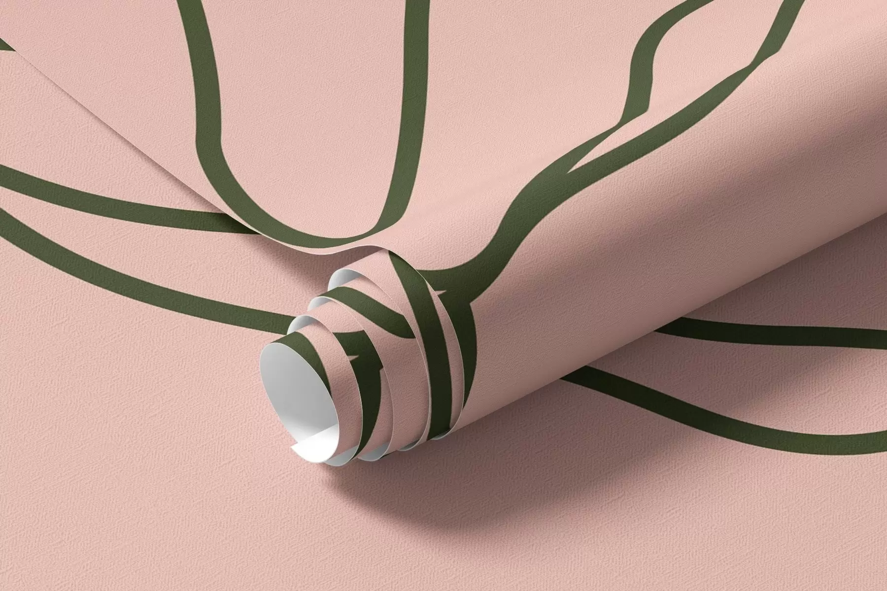 wall murals Нежне линије цвећа w09167v1