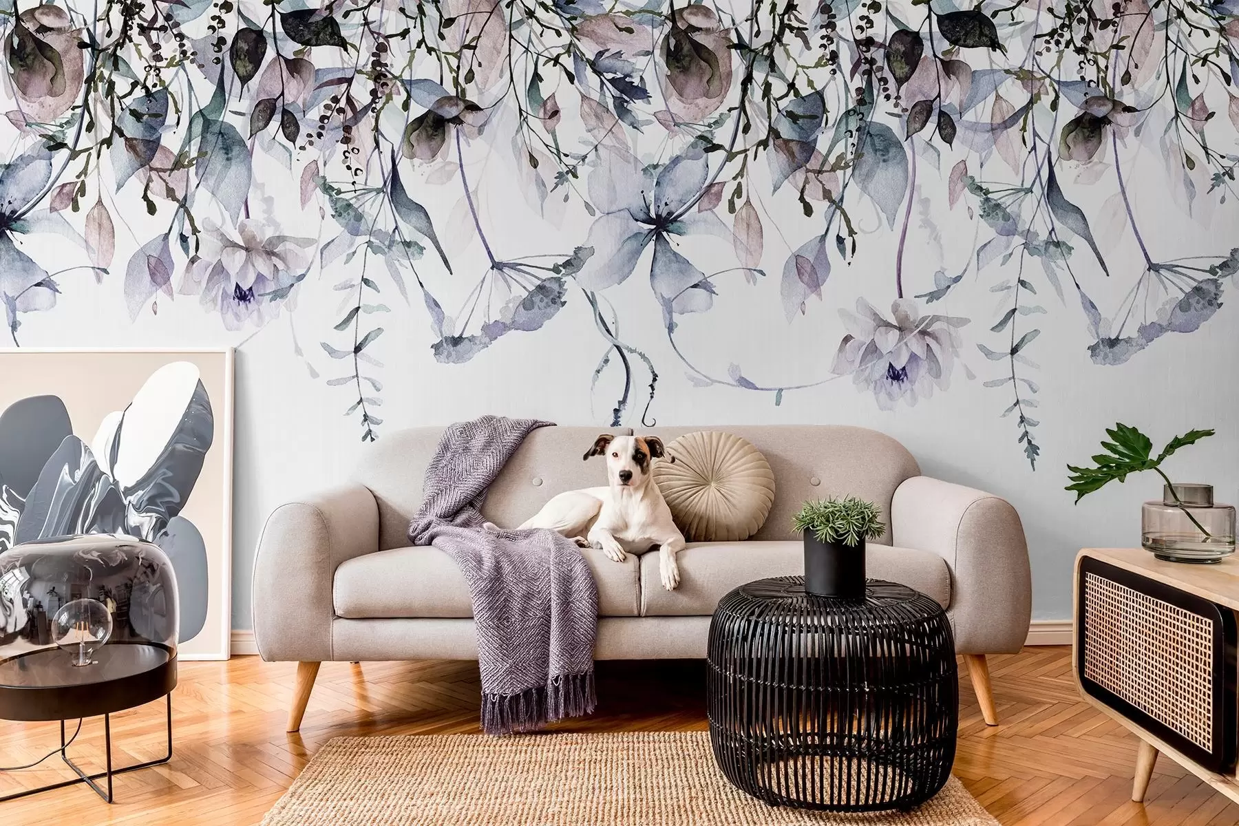 wall murals Расуто цвеће w09170v1