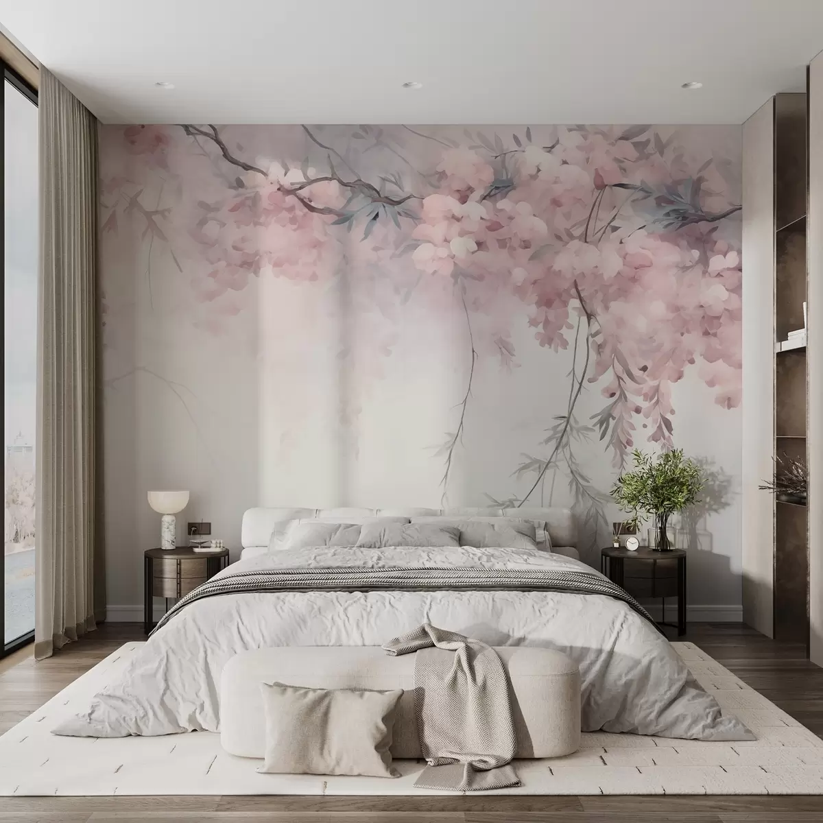 wall murals Пролећна грана w09172v2