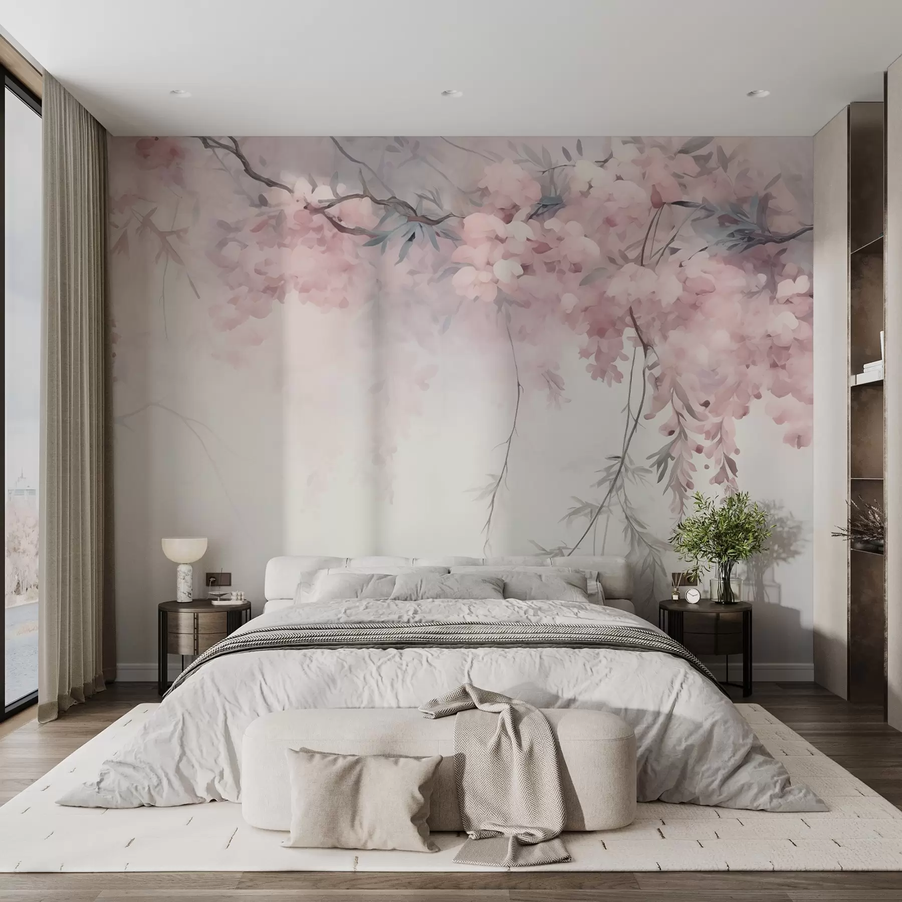 wall murals Пролећна грана w09172v2