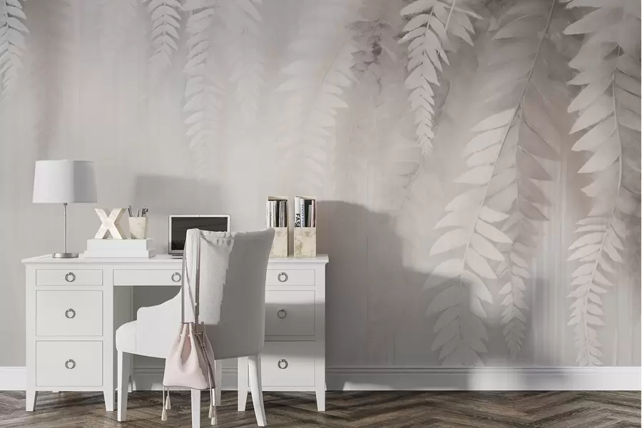 wall murals Опадајуће лишће w09176v2