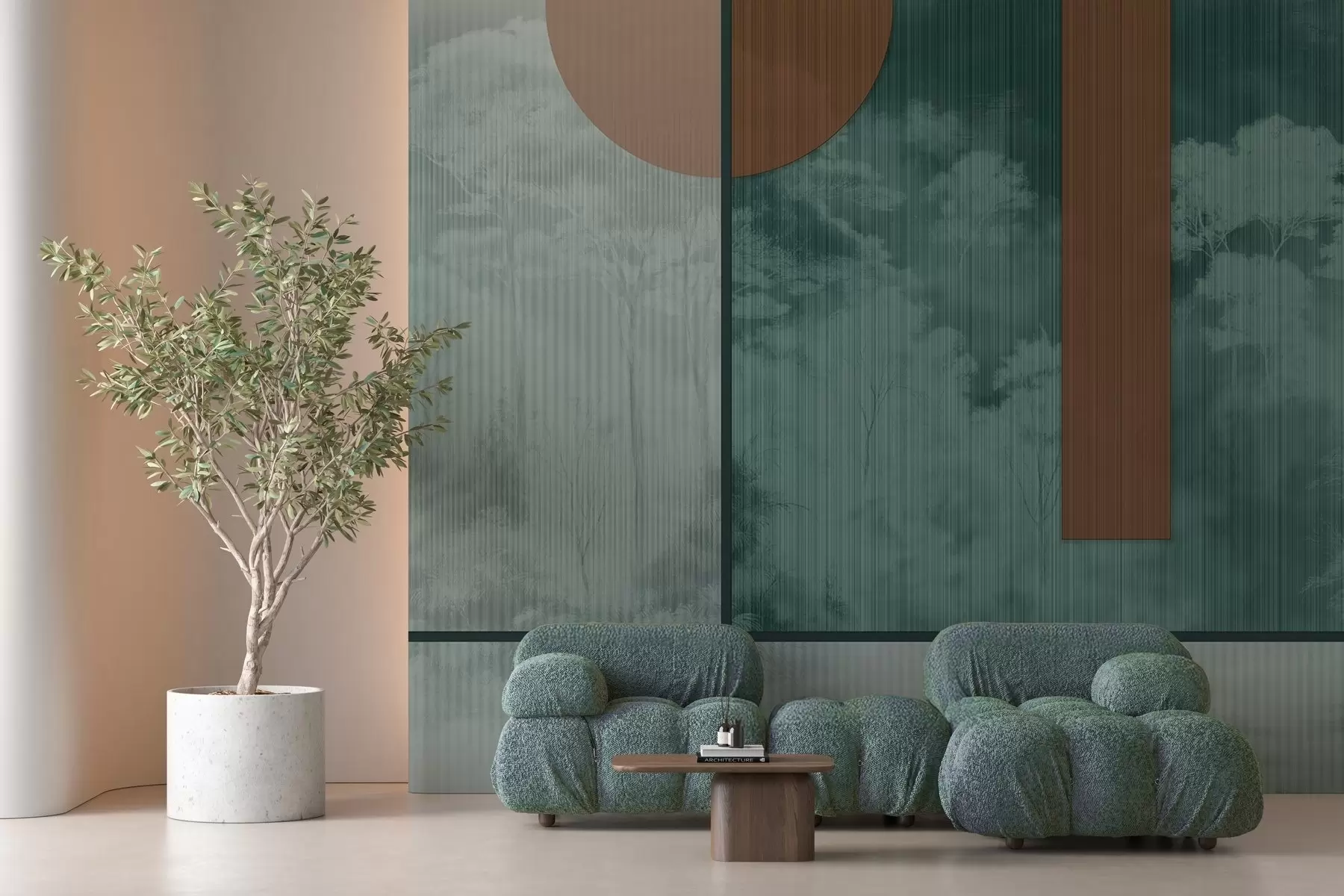 wall murals Флорелијум w04090v2