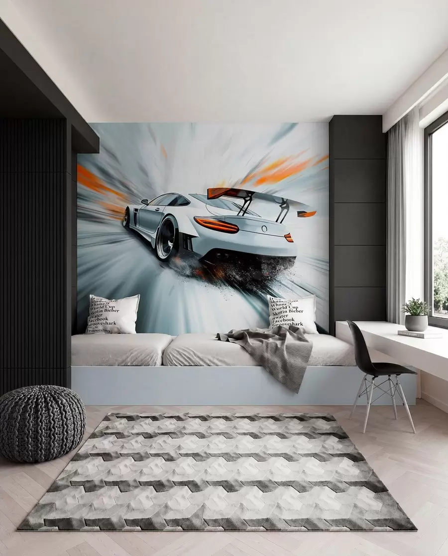 wall murals Trka kroz svemir w04074