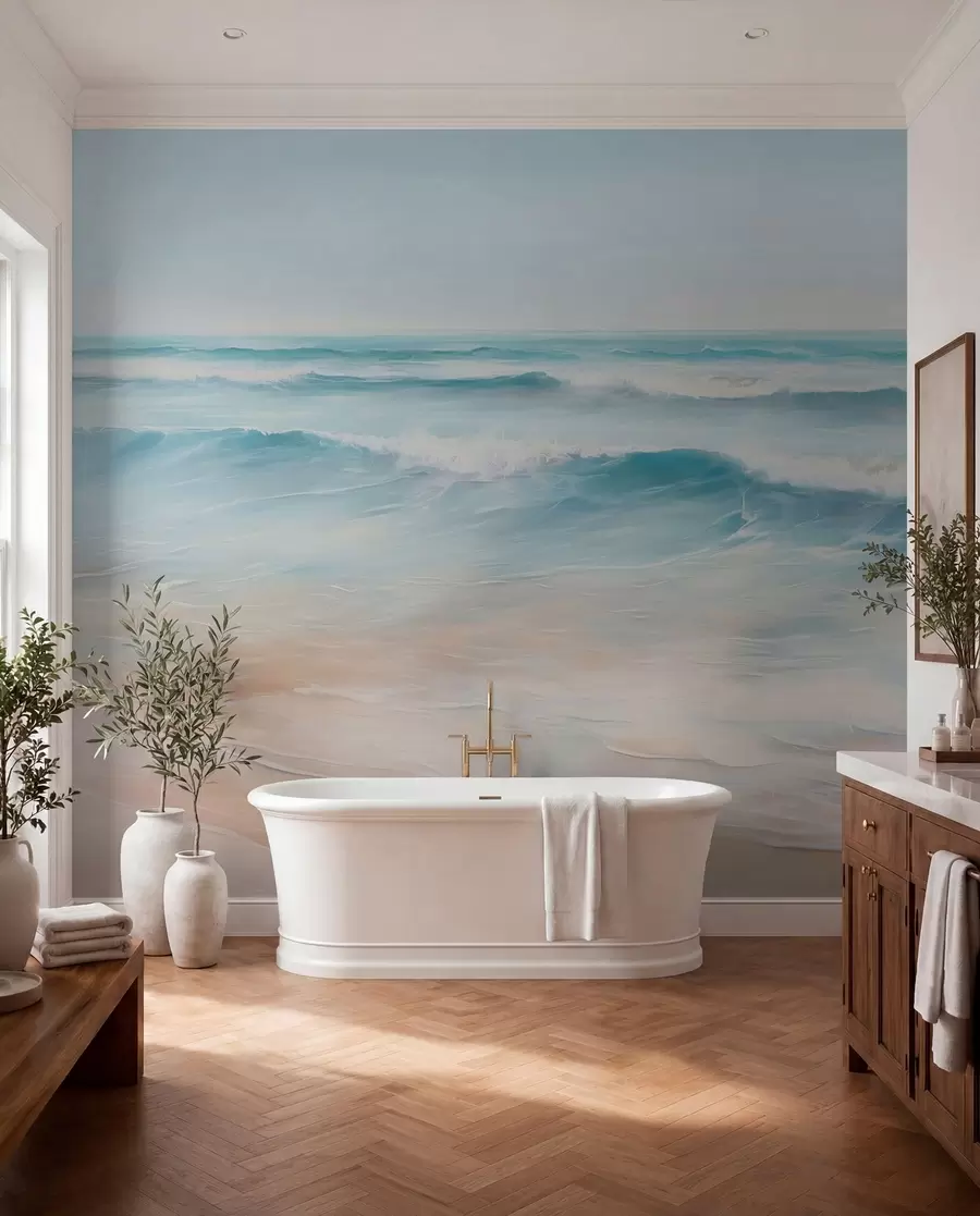 wall murals Слика имитације морског пејзажа w04103