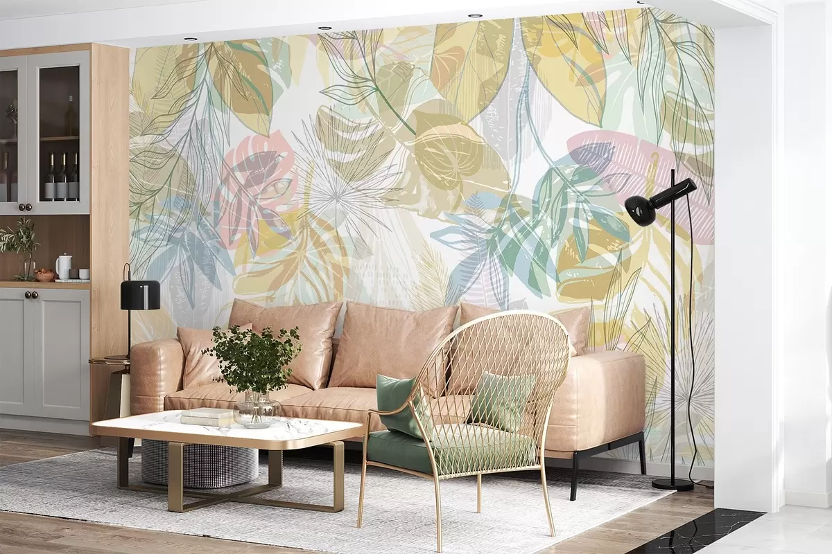 wall murals палмино лишће w04107v2