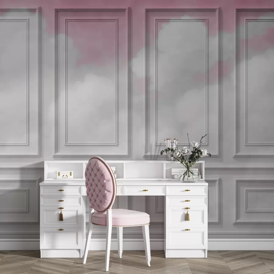wall murals Имитација калупа са прозрачним облацима w04110v2