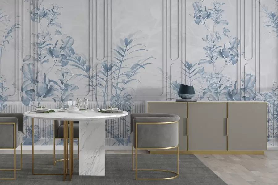 wall murals Биљке на панелима w04133v1