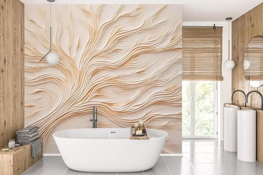 wall murals Сликање имитације дрвета w04124