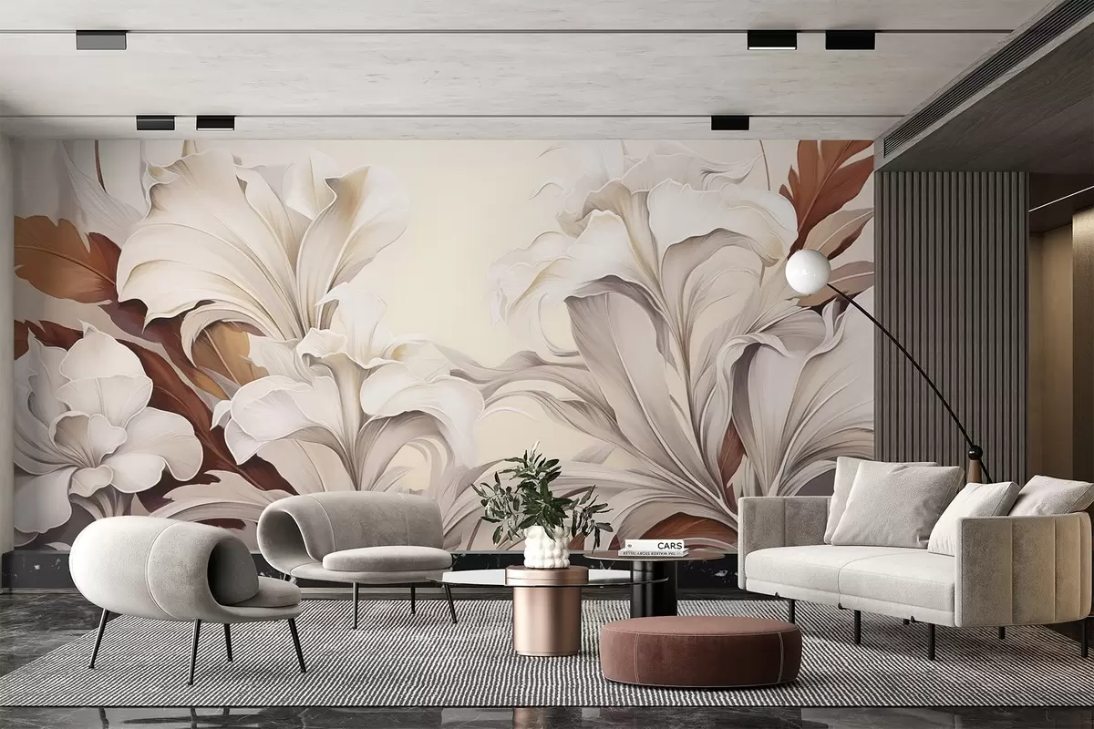 wall murals Фантазијски љиљани w04162