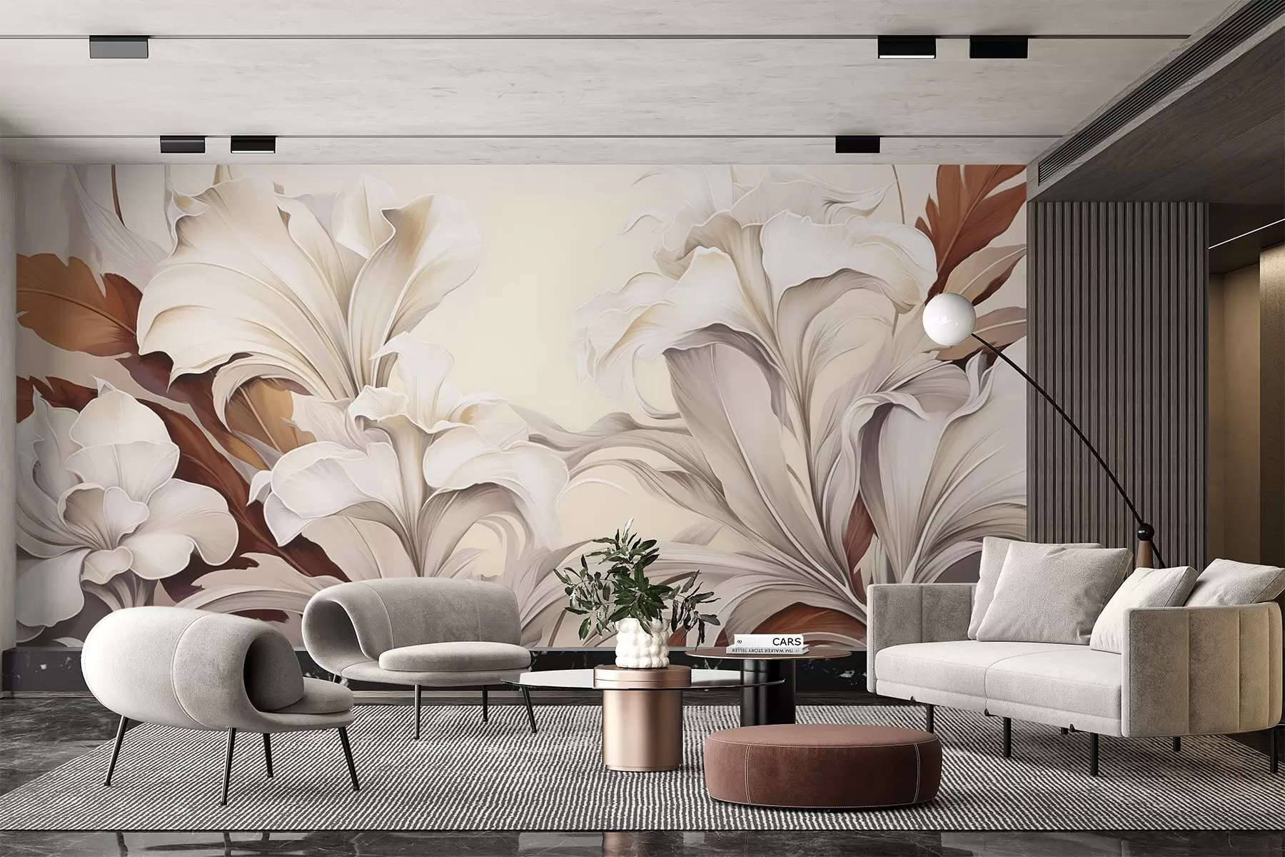 wall murals Фантазијски љиљани w04162