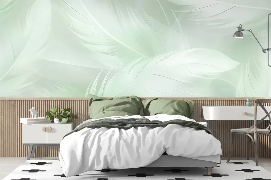 wall murals Перје w04182