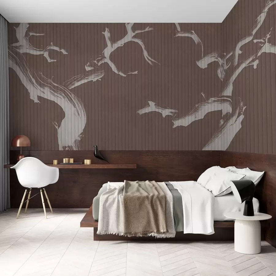 wall murals Грациозне силуете дрвећа w04131
