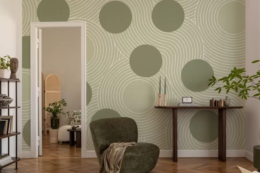 wall murals Геометријска хармонија w04185v2