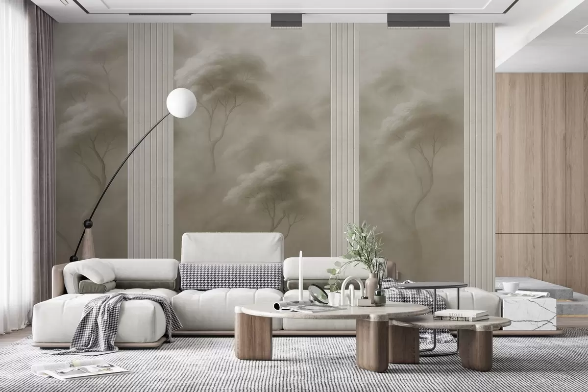 wall murals Шума сусреће панелну уметност w04187v1