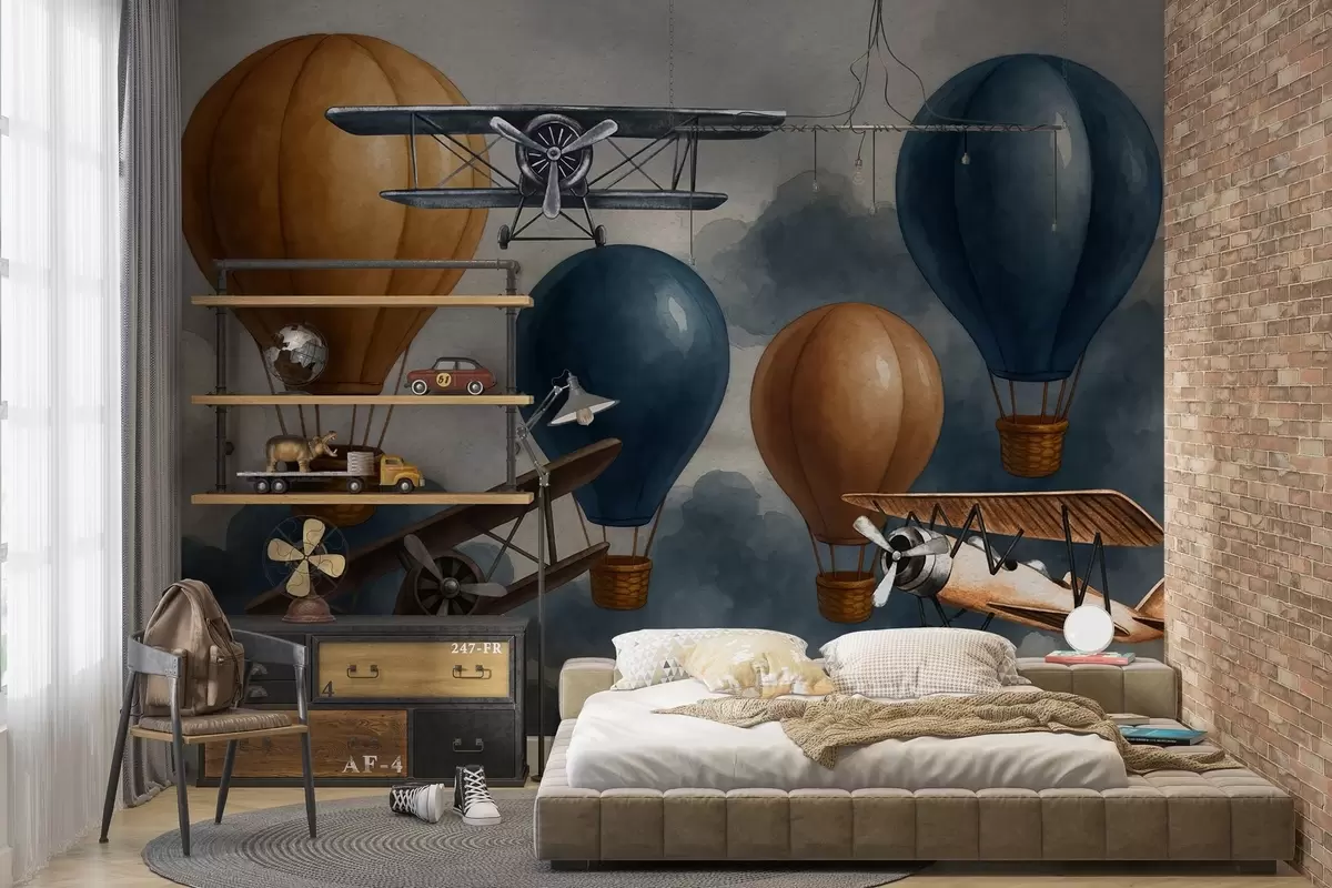 wall murals Летови и плутајући снови w04189