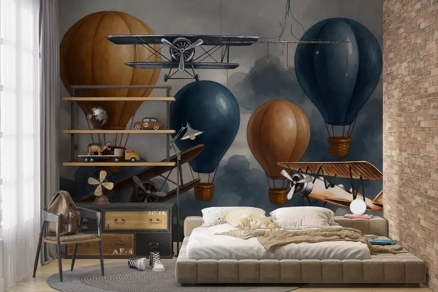 wall murals Летови и плутајући снови w04189