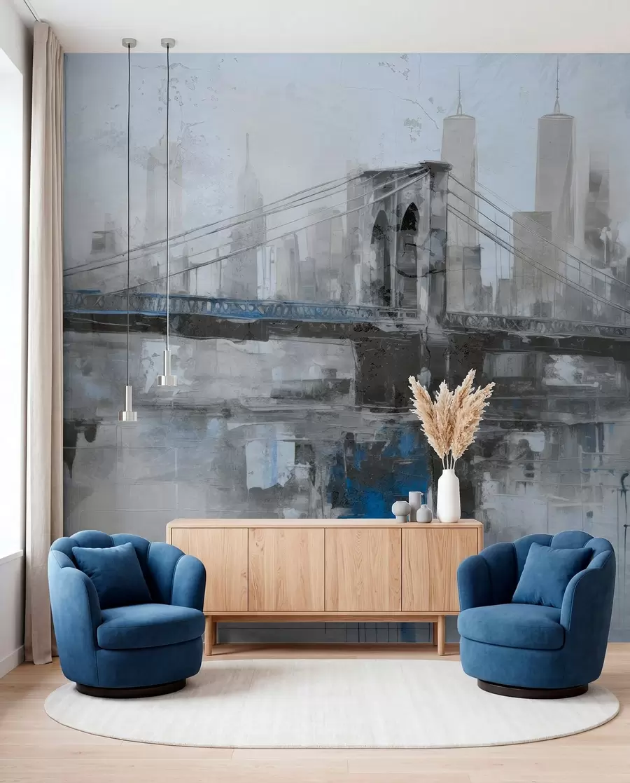 wall murals Урбани поткровни пејзаж w04192v1