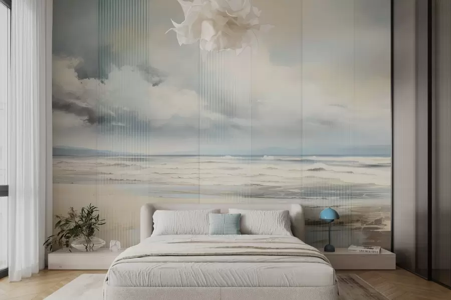wall murals Оригинални поглед на океан w04203
