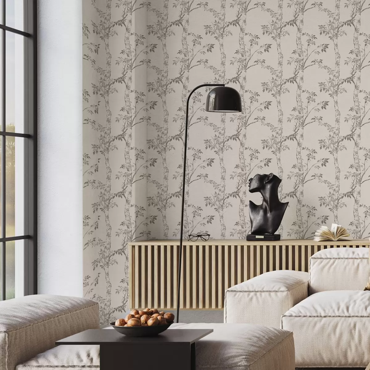 Позадина Гране брезе са лишћем на светлој позадини a00257