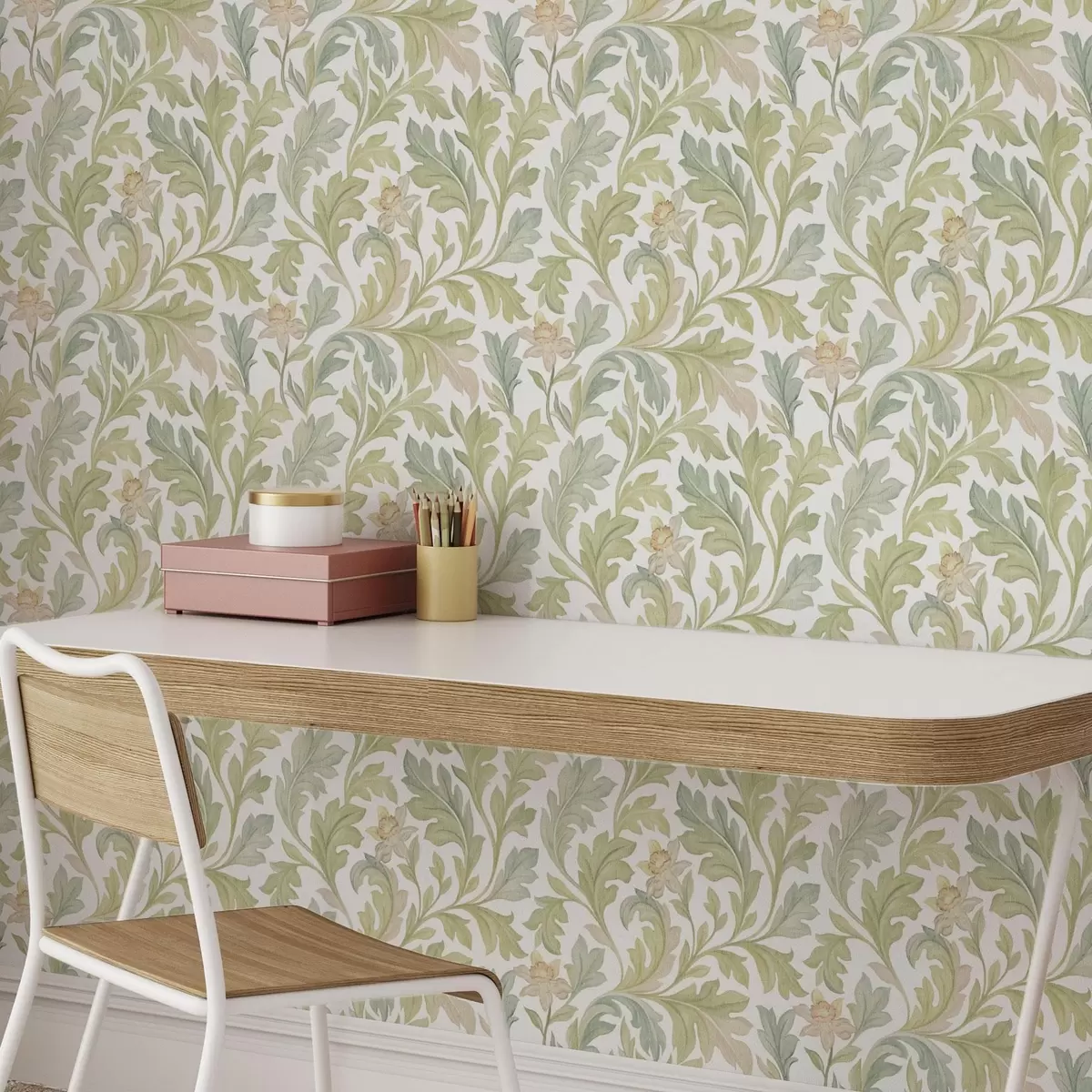 Позадина Винтаж цветни орнамент на белој позадини a00277v2