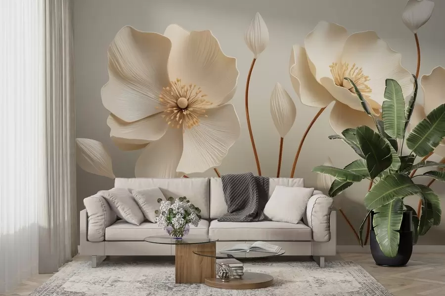wall murals Грациозно цвеће w04248