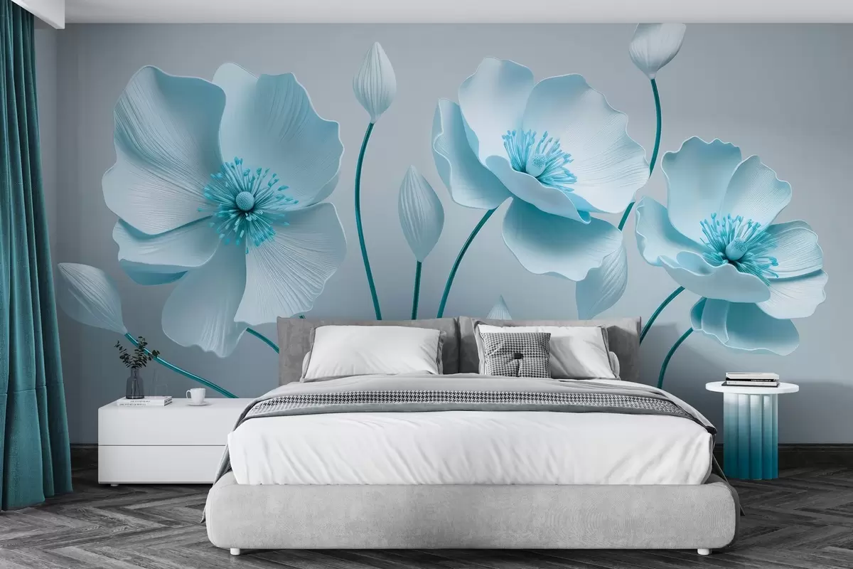 wall murals Грациозно цвеће w04248v1