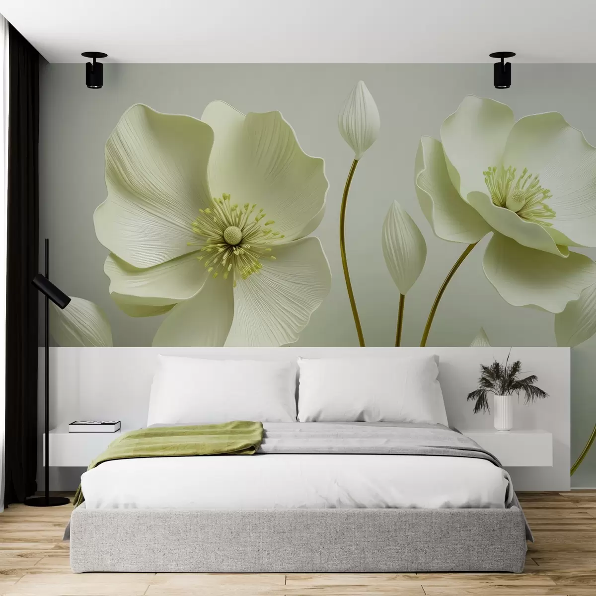 wall murals Грациозно цвеће w04248v2