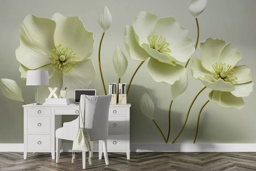 wall murals Грациозно цвеће w04248v2