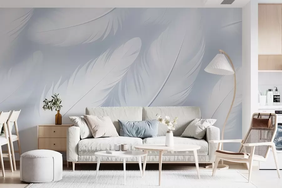 wall murals Перје w04273v2