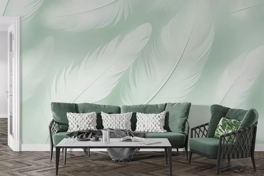 wall murals Перје w04273v3
