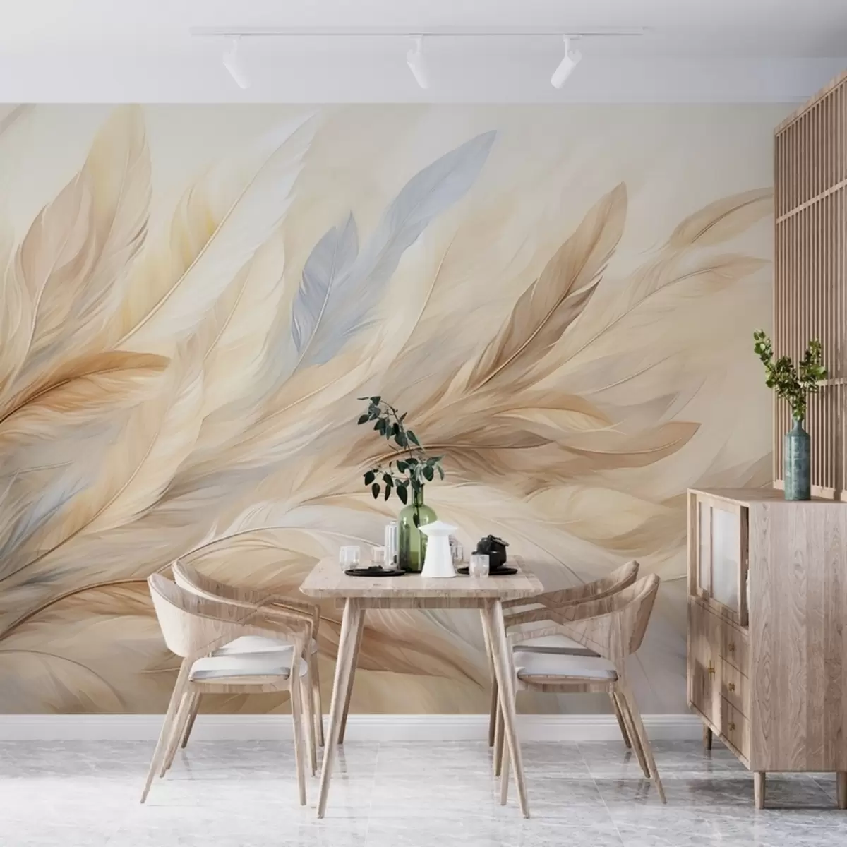 wall murals Нежно перје w04279
