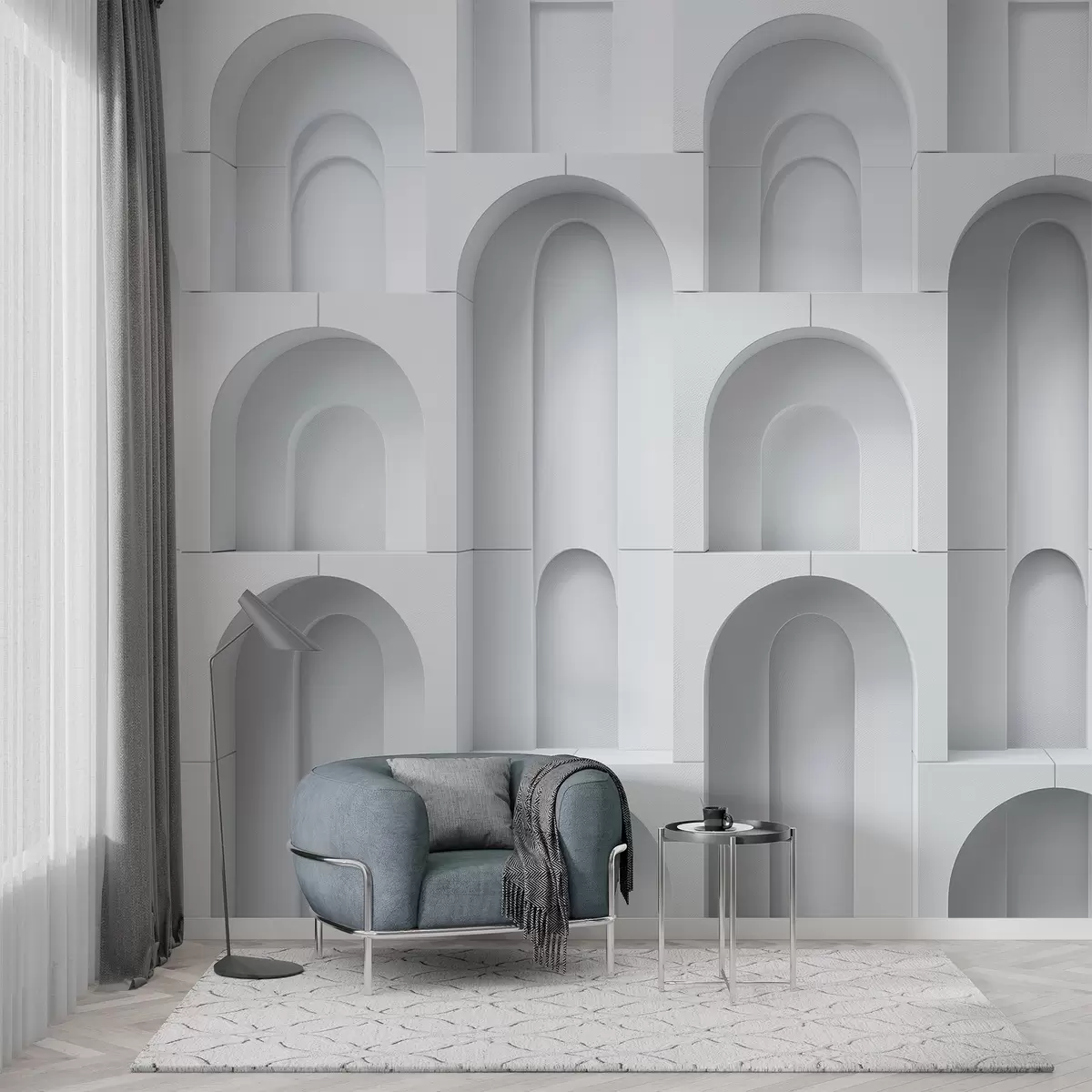 wall murals волуметријски лукови w04282