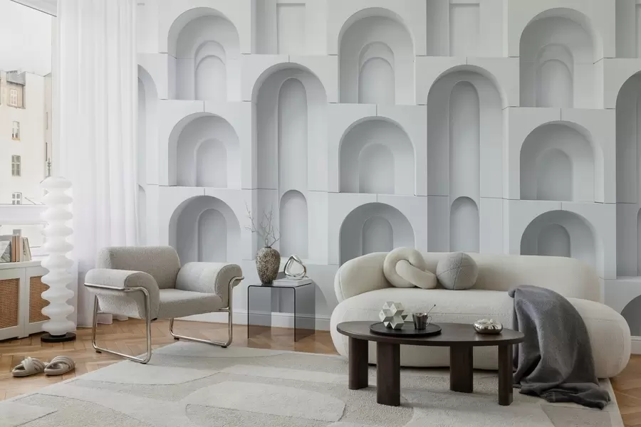 wall murals волуметријски лукови w04282