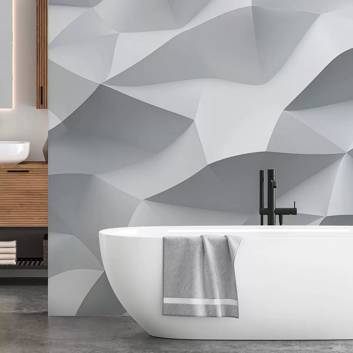 wall murals Геометријска апстракција w04267v1