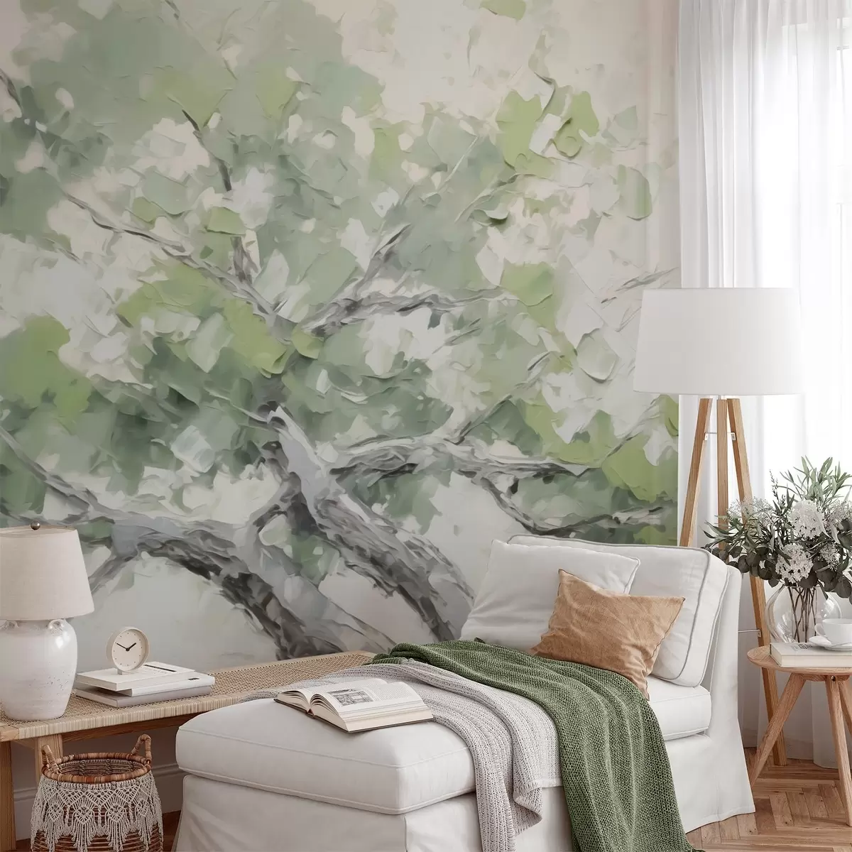 wall murals Сликање имитације дрвета w04292